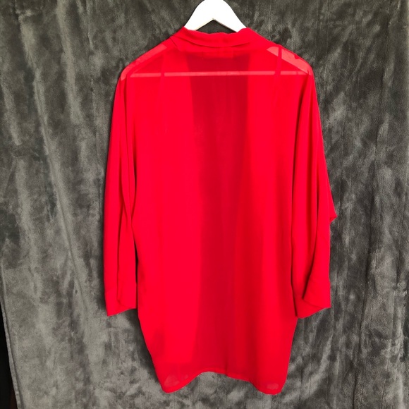 Suzy Shier Sheer Kimono - Picture 7 of 8